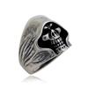 Black Death Skull Ring, Domineering and Fashionable Ghost Head Jewelry