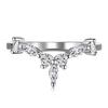 Tancise Women Classic 925 Sterling Silver  Zircon Ring Ladies Jewelry Wedding Promise Party Gift