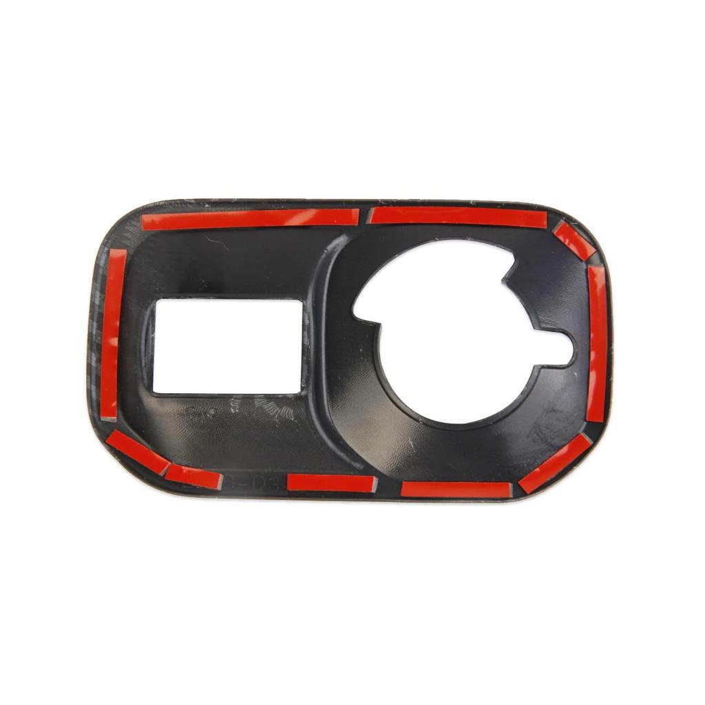 Korlot Carbon Fiber Headlight Switch Button Panel Cover Trim for Dodge RAM 1500 2500 3500 2019-2026