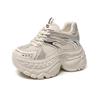 Women's Hidden Heel Chunky Dad Shoes - Autumn 2025 Mesh Casual Sneakers HS6798-1