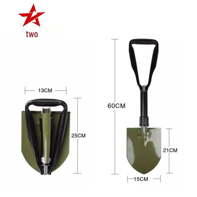6411 Multi-functional Folding Entrenching Tool for Camping, Fishing, and Vehicles