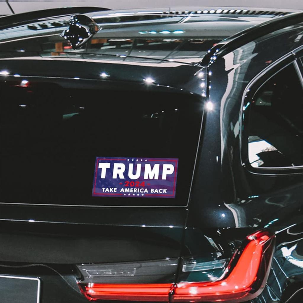 Presidential Campaign Car Sticker Magnetic Reflective Car Sticker