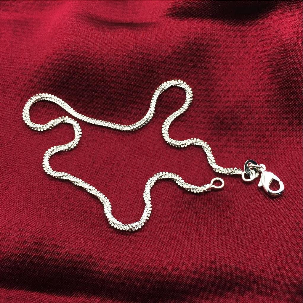 Cheap Thin Stamped Silver Plated Shiny Chains Anklet For Girls Friend Foot Leg Bracelet Barefoot Tobillera De Prata