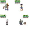 Plants Vs. Zombies Toy Pirate Giant Egyptian Figures Set