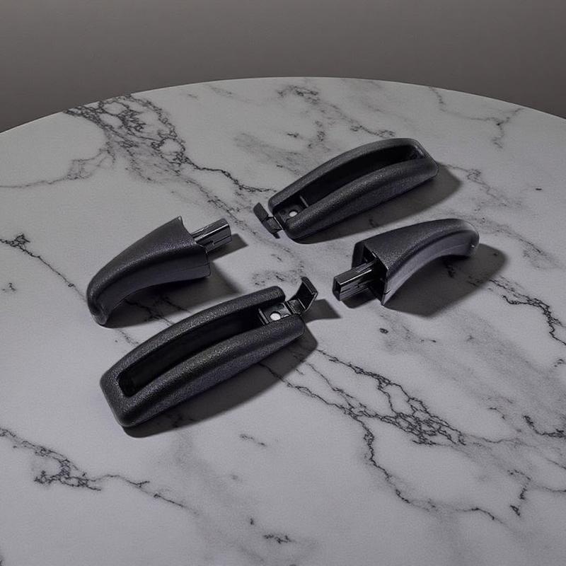 

4PCS for LEFT & RIGHT Side Front Seat Tilt Lever Handle & Cover Cap for Golf MK1/2/3 / Jetta MK2 / Scirocco MK2 / Corrado /Caddy