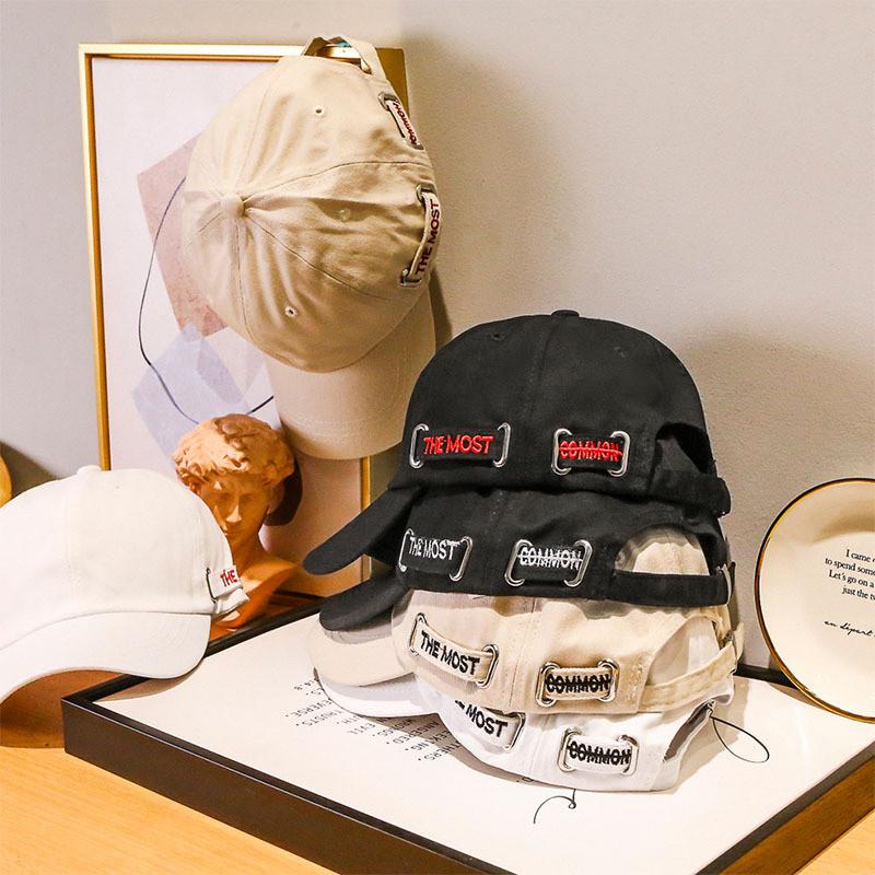 Hiphop Baseball Cap With Embroidered Letters For Casual Men And Women