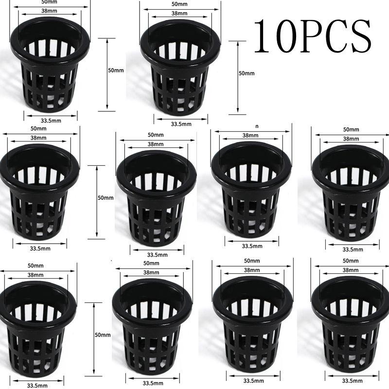 10/20/50Pcs Hydroponic Colonization Net Basket Plant Nursery Pot Aeroponic Vegetable Planting Grow Soilless Culture Sponge Cup