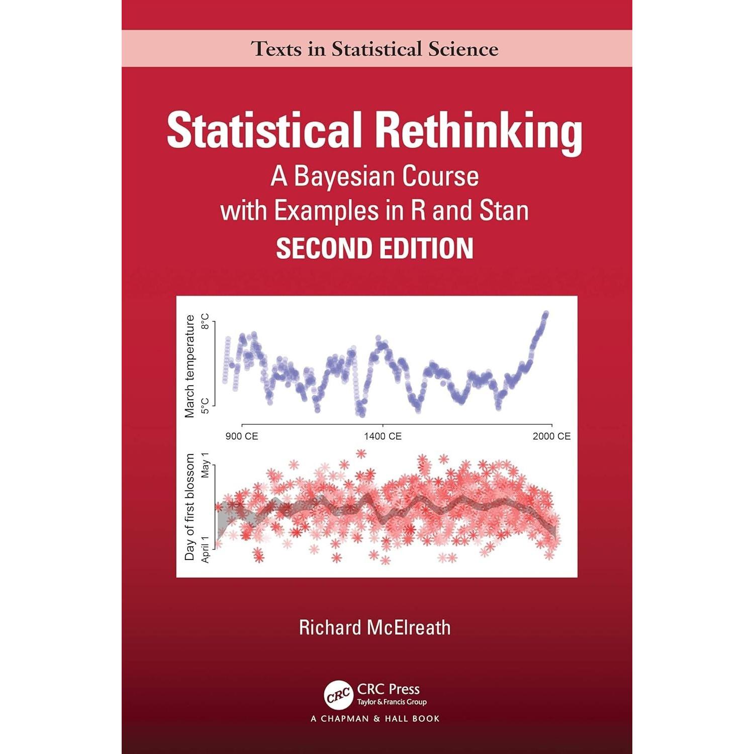 Statistiskā pārdomāšana Otrā izdevuma cietie vāki