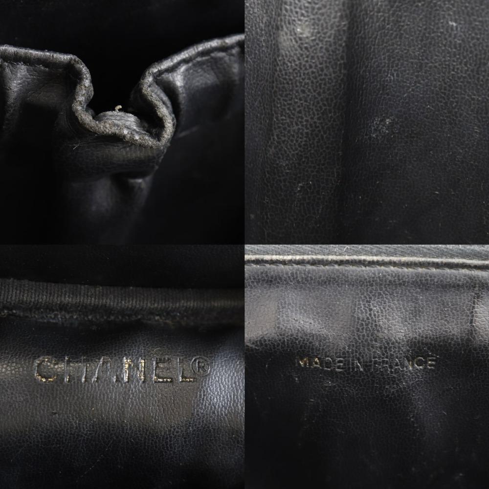 CHANEL Vanity Handbag Caviar skin Women Used