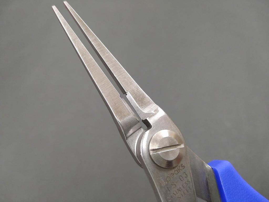 Three Peaks Giken Lange Edelstahl Radio 3.peaks Zange, 165mm, LS-03