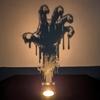 Gothic Grim Reapers Plastic Candle Stand Halloween Desk Decoration Themed Party Accessory for Event