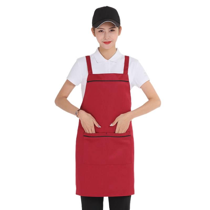 Women's Waterproof Workwear Apron with Custom Logo for Restaurants, Cafes, and Floral Shops