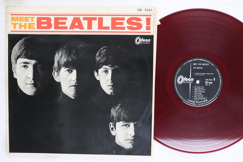 LP Record BEATLES Meet The Beatles OR7041 ODEON 1964 Japan Rock Used