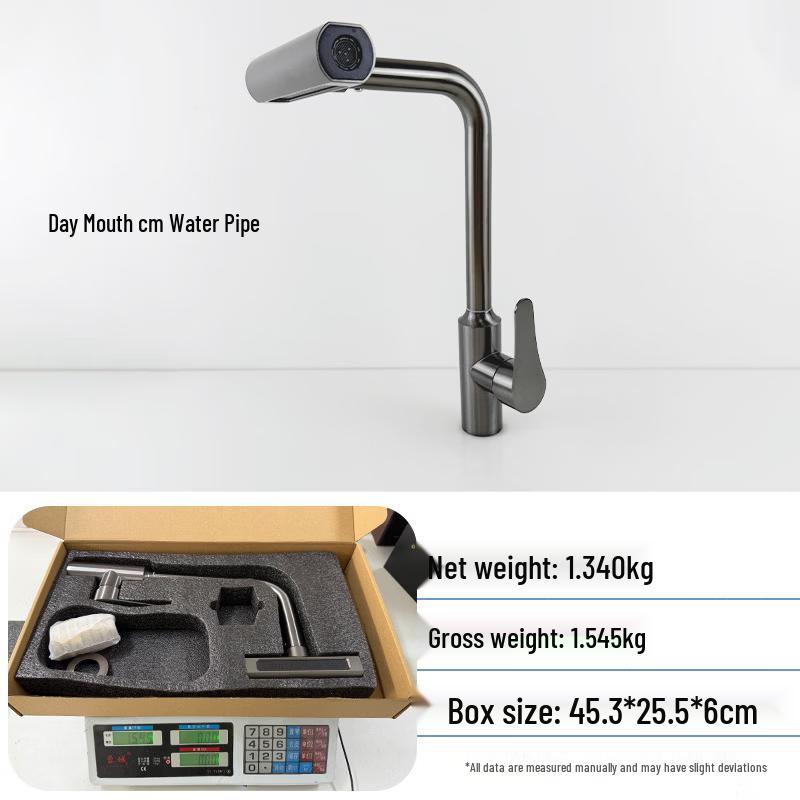 TLXT Stainless Steel Kitchen Faucet