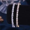 2026 European and American New Simple Zircon French Bracelet Fashion Trend Accessories Women's Creative Bracelet