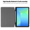 Coque For Samsung Tab S10 FE Case Magnetic PU Leather Fold Smart Cover For Galaxy Tab S9 FE / S10 FE 10.9 Case With Pen Holder