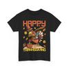 Vintage Men Cotton TShirt Funny Thanksgiving Oneck Short Sleeves Tee Men Casual Fashion Oversized Tshirts Streetwear Tops