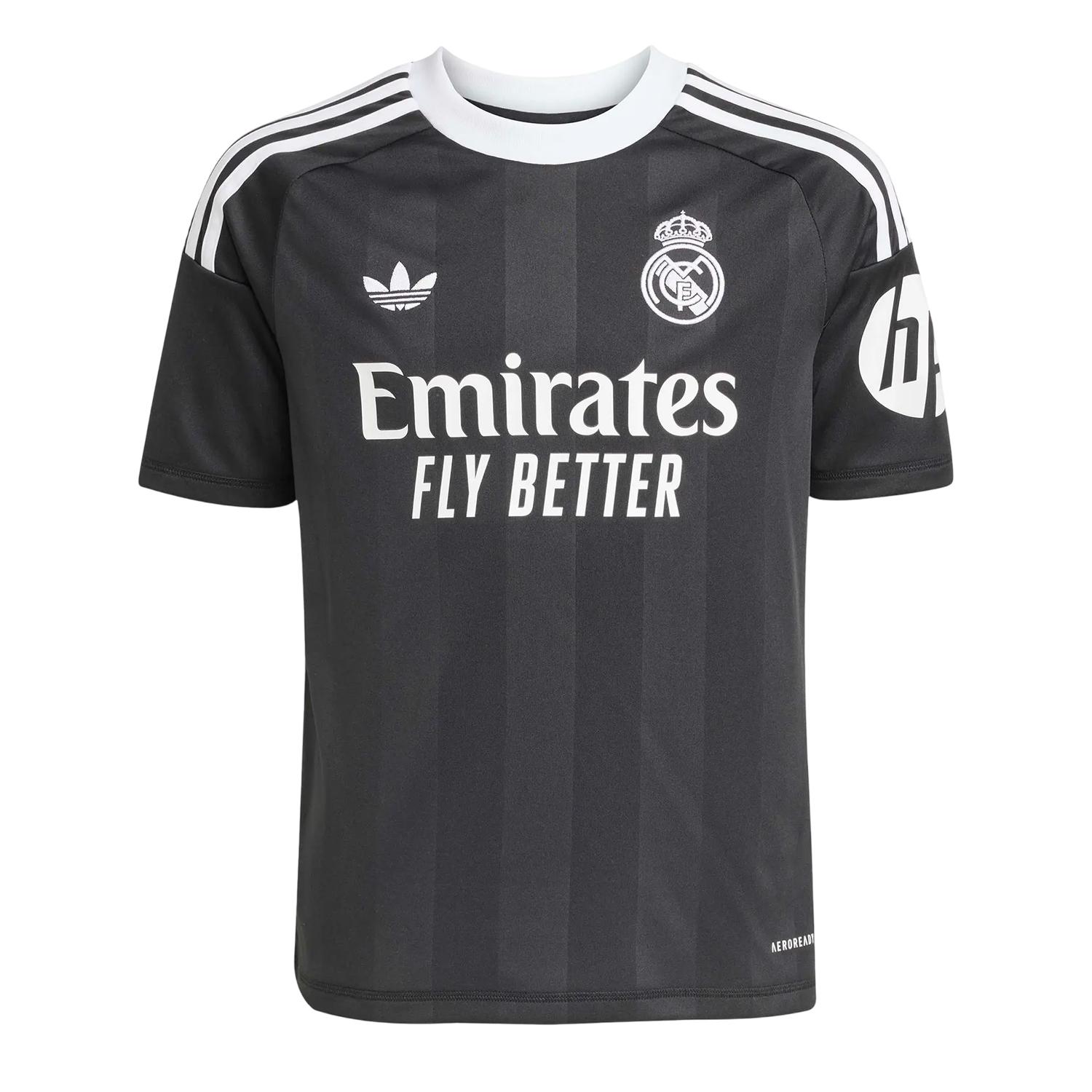 Real Madrid CF Kinderen 25/26 Adidas Keepersshirt 9-10 Years zwart