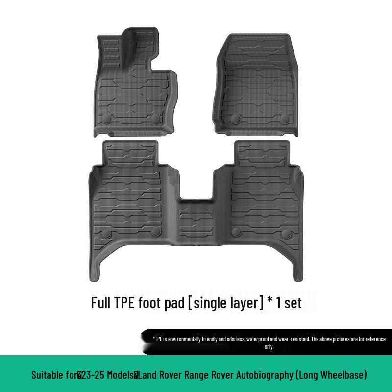 Eco-Friendly TPE Car Floor and Trunk Mats for 2023-2025 Land Rover Range Rover