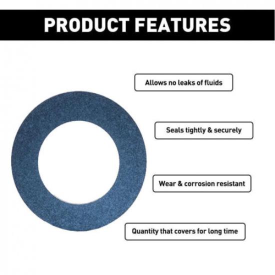 100Pcs Oil Drain Plug Washer Gasket 90430-12031 For TOYOTA & LEXUS & SCION