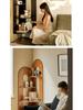Chinese Solid Wood Corner Cabinet: Retro Bookcase & Sideboard Storage for Living Room