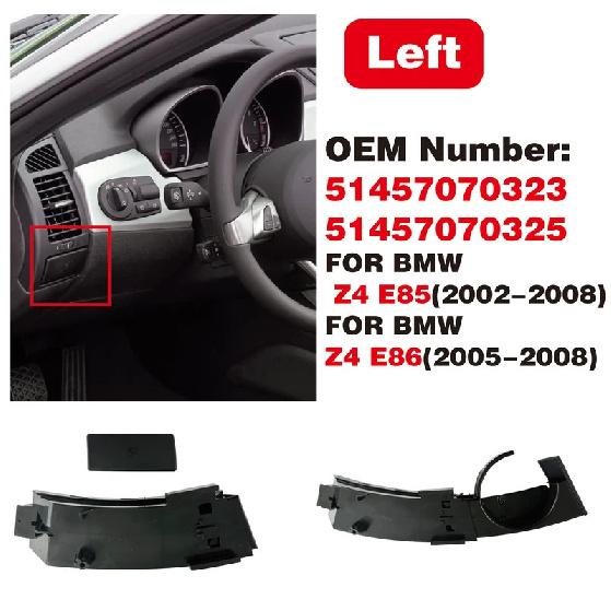 High Quality Dashboard Cup Holder Front Left/Right Car Interior Accessories For BMW Z4 E85 E86 2003-2008 51457070323 51457070324