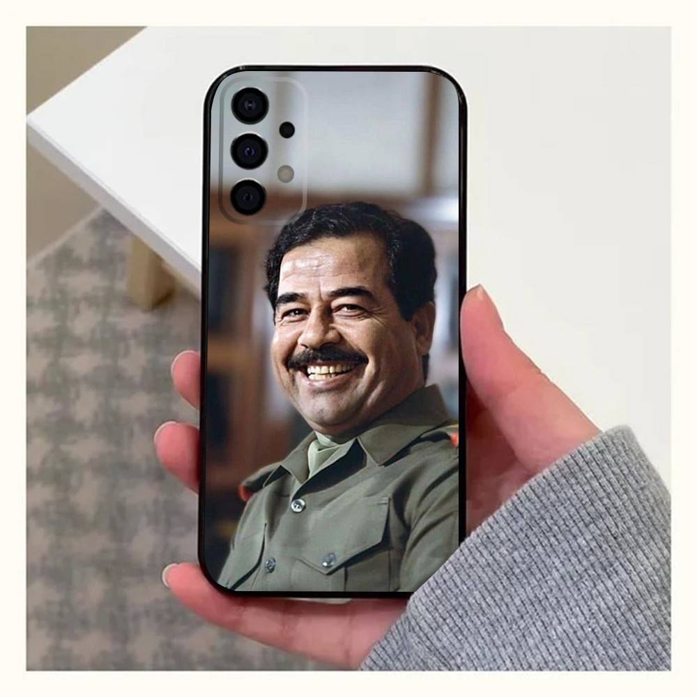 Saddam Hussein Iraq Phone Case For Samsung Galaxy A20,A21s,A22,A31,A32,A52,A53,A72,73,A80,A91 Soft Black Cover Samsung a425g