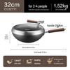 SUPOR Titanium Iron Non-stick Wok CC32YT1