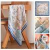 Autumn New Mulberry Silk Silk Scarf Women's High-end Sense Light Luxury Mother's Day Gift for Mother Scarf Decorative Scarf Women