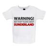 Achtung May Talk Sunderland -Baby Kids Boys Girls Unisex T-Shirt / Romper Tees Top- Black Cats Love Team