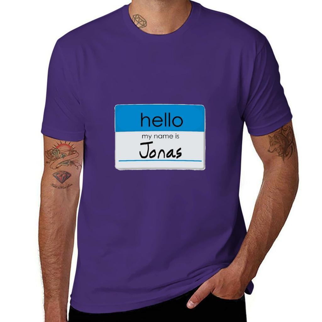 Weezer My Name Is Jonas T-Shirt Kawaii Clothes Anime Clothes Plus Sizes T Shirt for Men