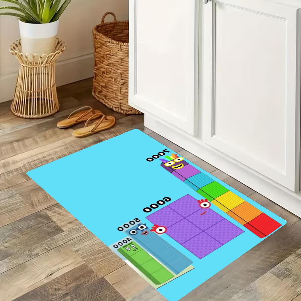 Numberblocks Nonslip Kitchen Mat Floor Carpet Rug For Indoors Outdoors Home Decor Room Supplies Spring Decor