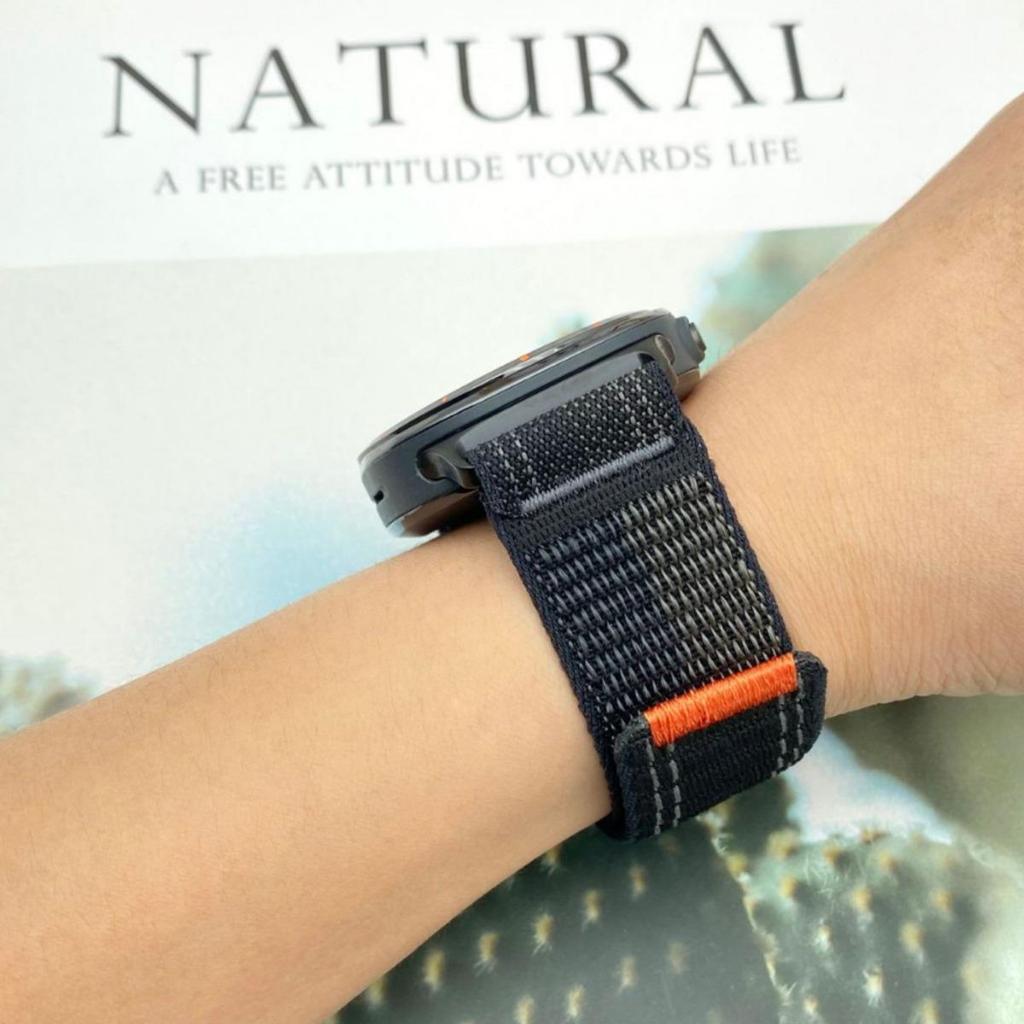 Compatible Wave Pattern Nylon Band for Apple Watch Ultra Series 10/9