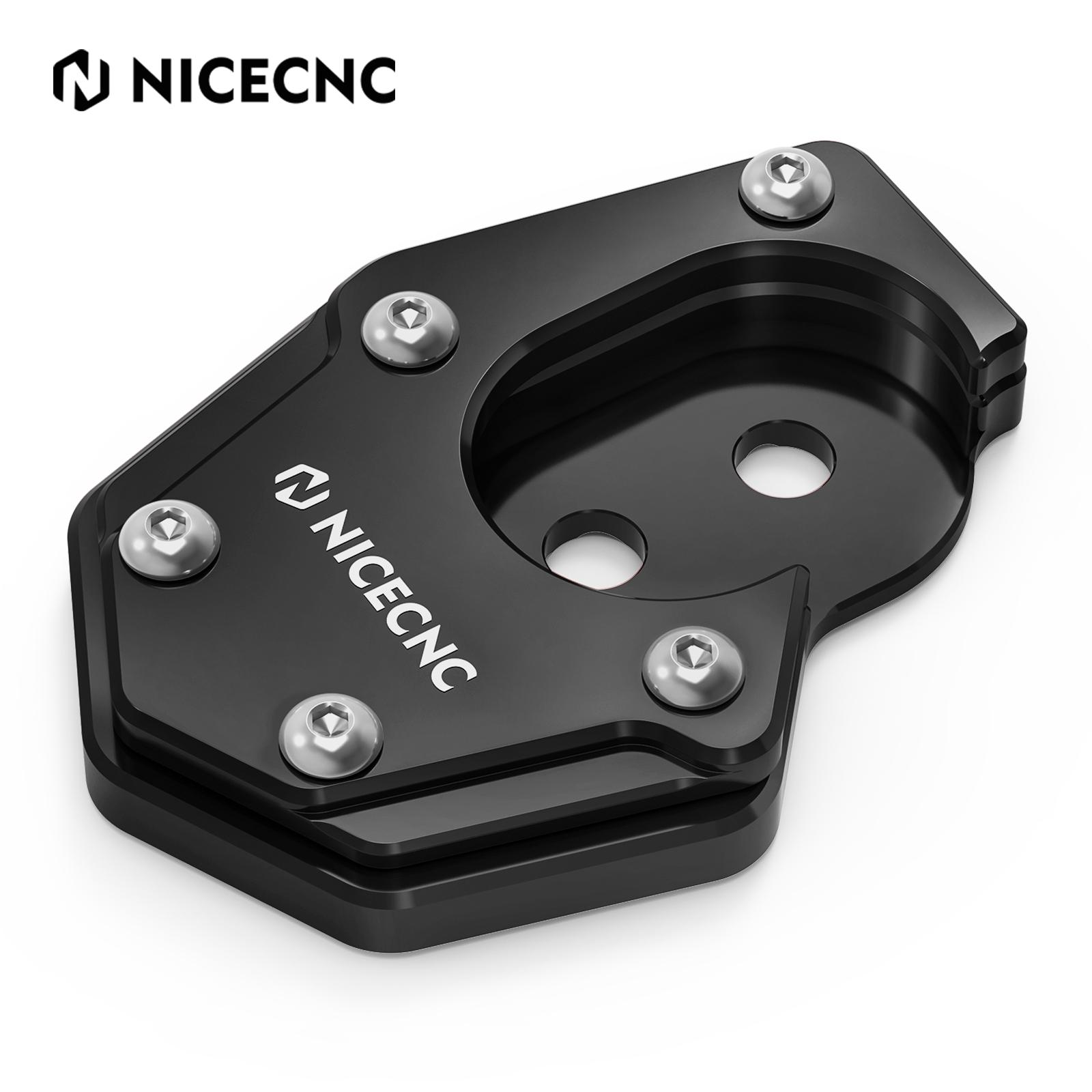 

Footstand Enlarger Kickstand Pad For KTM 690 Enduro R SMC R 790 890 Adventure R/Rally 1290 ADV R Husqvarna 701 Enduro Norden 901 чорний