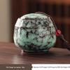 Shangqi Ceramic Kiln Glaze Mini Tea Storage Jar