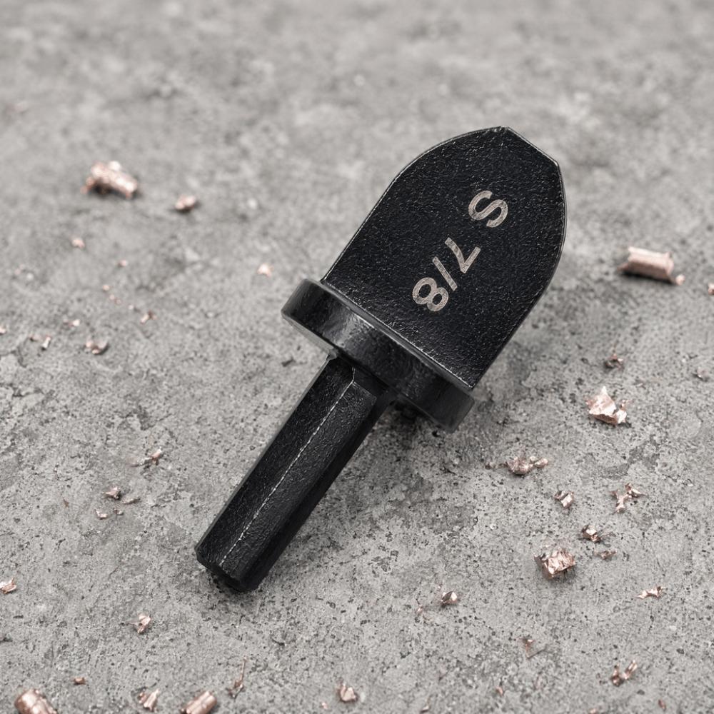 6pcs Triangle Shank Pipe Swaging Tool Bearing Steel Copper Pipe Expander For Air Conditioner