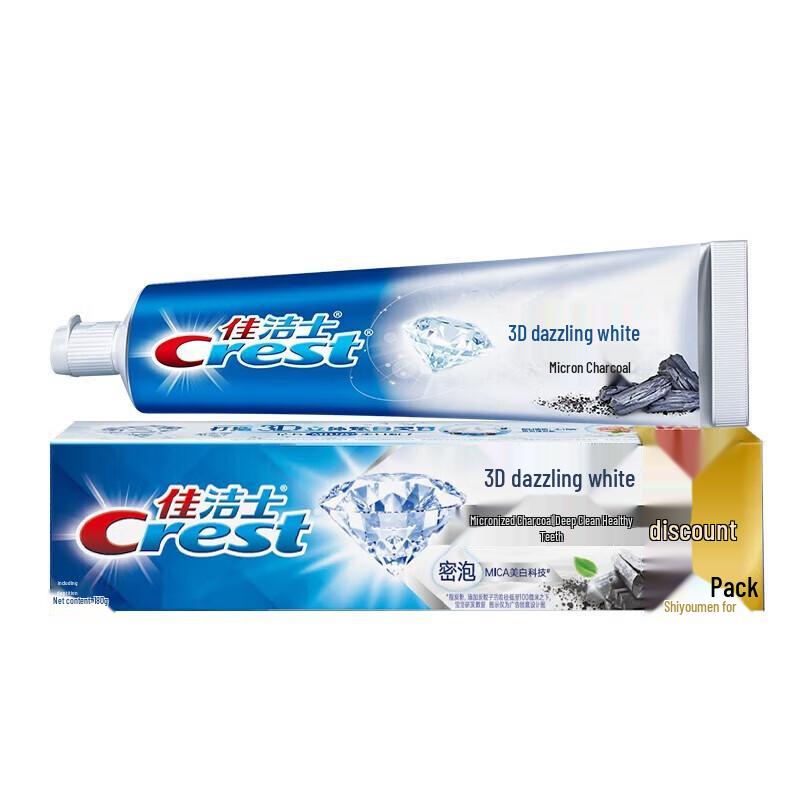 

Crest 3D White Micro Charcoal Toothpaste