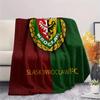 KS Cracovia Print Flanelldecke, Hohe Qualität, Bequem für alle Jahreszeiten, Heimdekoration, Wärme und Komfort