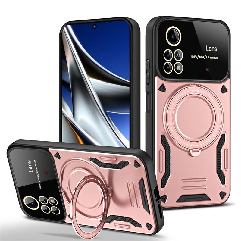 

For Xiaomi Poco X4 Pro 5G Case Armor Magnetic Ring Holder Phone Case For Mi PocoPhone Pocco PocoX4 X4Pro X 4 4X Pro Back Cover For Poco X4 Pro 5G