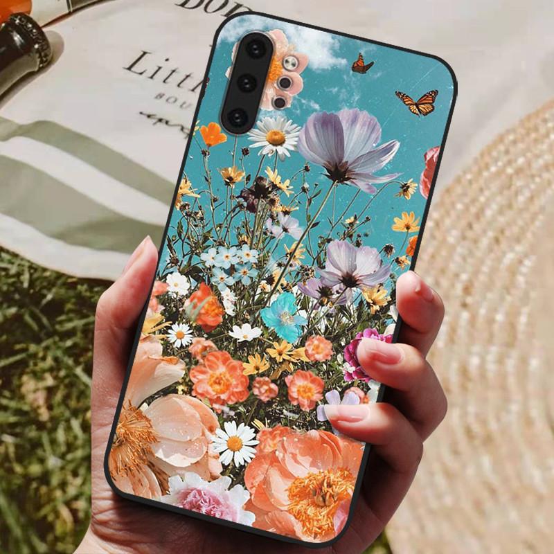 Pro Samsung Note 10 Plus Pouzdro Silikonový Zadní Kryt pro Samsung Galaxy Note 10 Plus Note10 Pro Pouzdro Note 10 + Ochranné Fundas