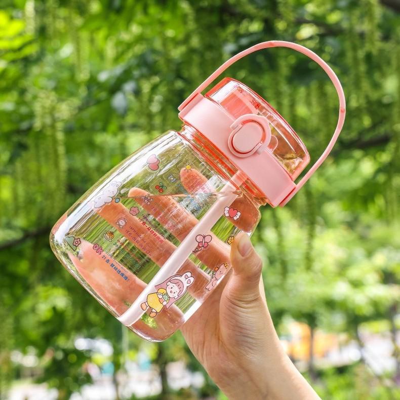 

Милая термостойкая соломенная чашка для воды большой вместимости для женщин и детей Single Drinking Mouth