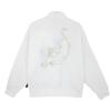 Puma Bz Cc Woven Padded Animal Print Zip Long Sleeve Jacket Unisex Jacket White 625541-65