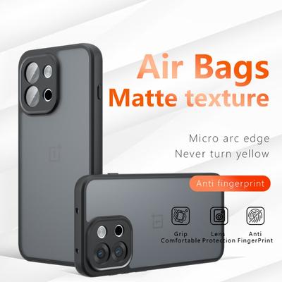 13t Matte Acrylic Case for Oneplus 13T 13 T 13s Luxury Shockproof Transparent Hard PC Cover for One Plus 13R ACE 5 Pro Bumper Shell