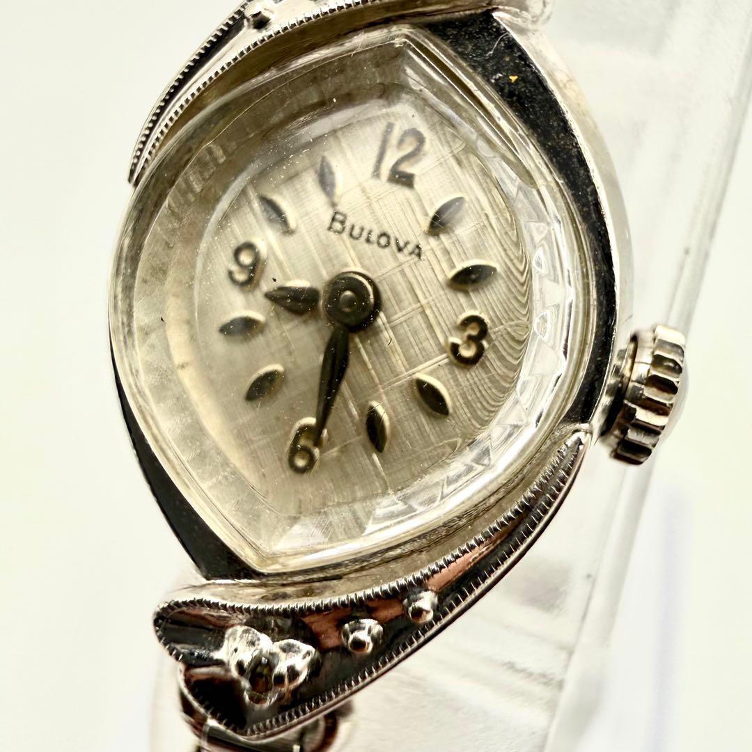Used Working Bulova manual winding watch vintage 10 gold plated ladies