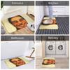 Custom Aphex Twin Doormat Anti-Slip Entrance Kitchen Bathroom Door Floor Mat Garden Rug Carpet Footpad