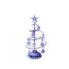 Colorful Xmas Decorations Table Lamp Silver Christmas Tree Lamp  Party