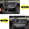 Car Center Console Gear Shift Dashboard Button Frame Trim Cover For Land Rover Defender 110 90 L663 -2023 Auto
