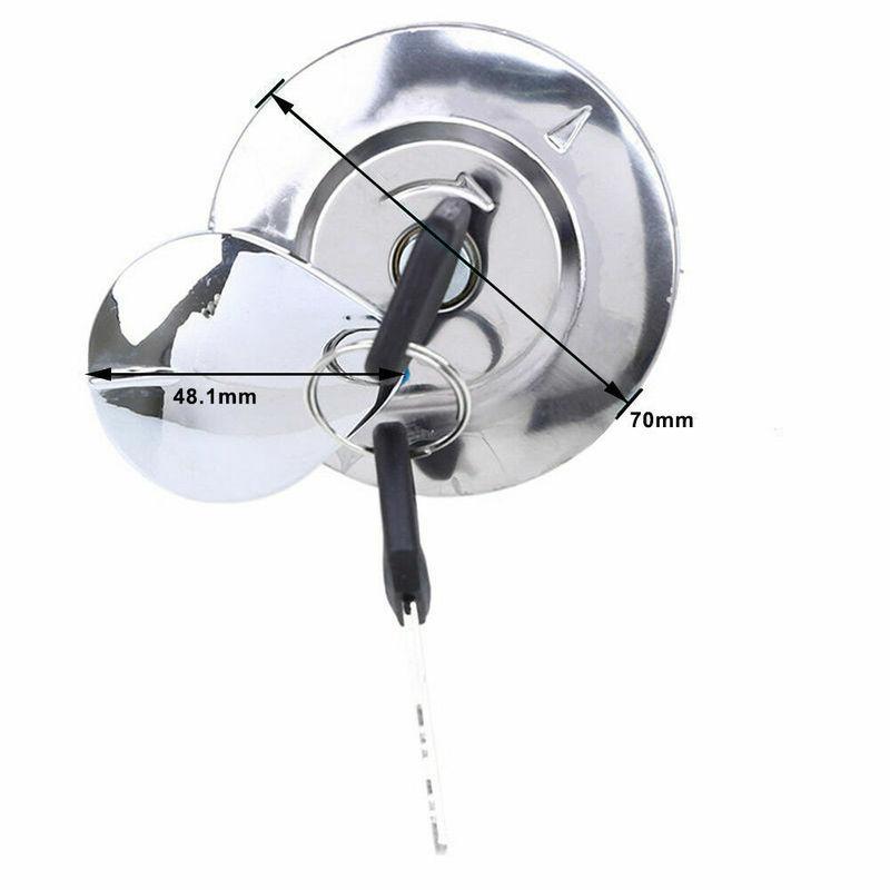 Per Honda Shadow Spirit 750 2001-2014 Shadow Spirit 1100 1996-2008 Coperchio Tappo Serbatoio Carburante Con Chiave