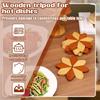 2026+ Wooden Trivets for Hot Dishes, Set of 3 Heat- Coasters Trivets Kitchen Wooden Tree Coasters for Hot Bowl&Teapot