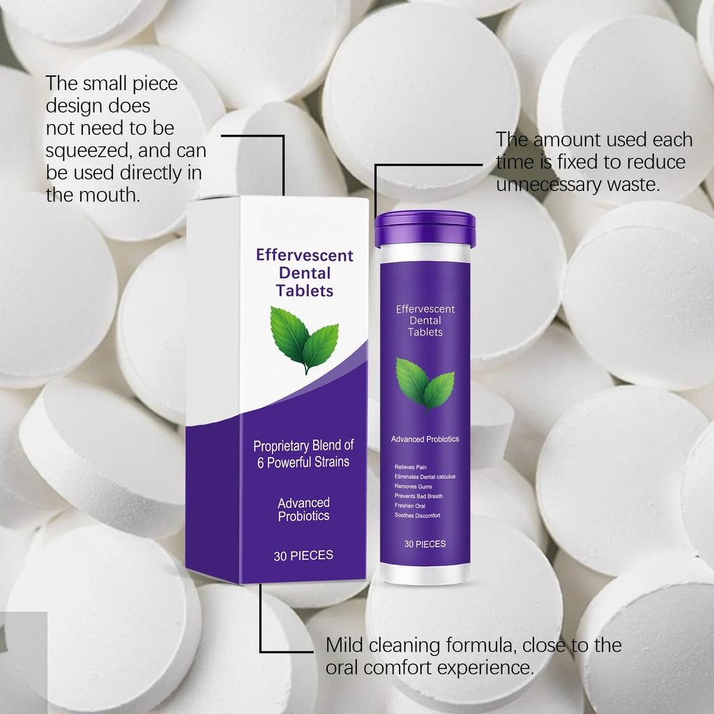 Myntsmak Tandkrämstabletter Blekande Tandvård Förbättra Dålig Andedräkt Ta Bort Rökfläckar Fräsch Mun Munhygien Fast Tandkräm